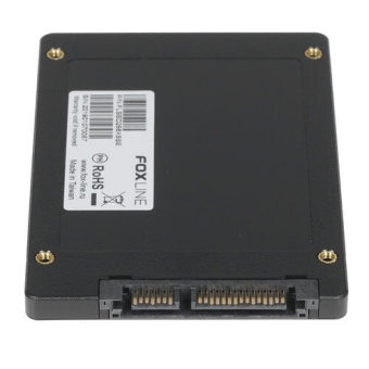 Винчестер SSD 2.5" 256GB Foxline 3D TLC ,  metal case, FLSSD256X5