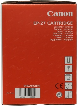 Картридж CANON EP-27 для LBP-3200/3228, MF3110, MF5630, MF5650 ,3420 оригинальный