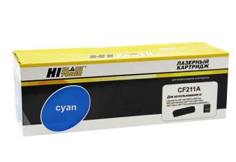 Картридж HP CLJ Pro 200 M251/M276 №131A, CF211A/Canon 731 С, 1,8К Hi-Black