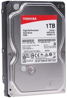 Винчестер 1.0Tb Toshiba <HDWD110UZSVA>SATA 6Gb/s 64Mb P300