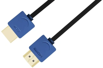 Кабель HDMI 2.0м Greenconnect Premium GCR-HM530-2.0m экран синие коннекторы