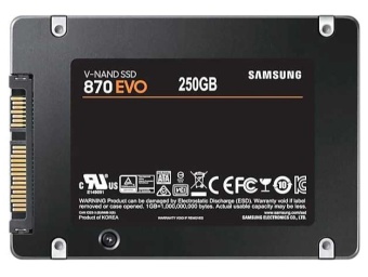 Винчестер SSD 2.5" 250GB SAMSUNG 870 EVO MZ-77E250BW 