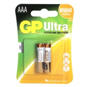 Батарейки алкалиновые LR-03/AAA GP Ultra 24AU 2BL