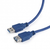 Кабель USB3.0 1,8м удлинитель Cablexpert (CCP-USB3-AMAF-6)