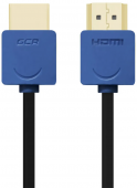 Кабель HDMI 3.0м Greenconnect Premium GCR-HM530-3.0m экран синие коннекторы