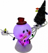 Веселый снежок ORIENT NY5183, подсветка 7 цветов, питание от USB
