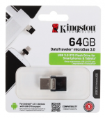 Накопитель Flash Drive 64Gb Kingston DataTraveler microDuo USB3.2 DTDUO3C/64