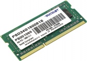 Опер. память SO-DIMM DDR3 4GB 1600MHz Patriot PSD34G160081S
