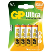 Батарейки алкалиновые LR-6/AA GP Ultra 15AU 4шт