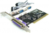 Контр. PCI ST-Lab I-152 (RTL) Multi I/O, 2xCOM9M + 1xLPT25F