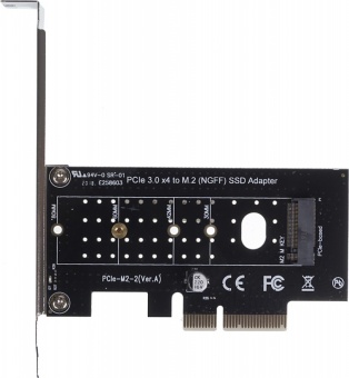 Контр. PCI-E M.2 NGFF for SSD V2 + Heatsink Ret