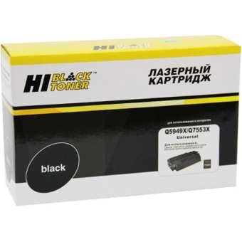 Картридж HP LJ 1320/1160 (Q5949X/Q7553X) black 6k Hi-Black