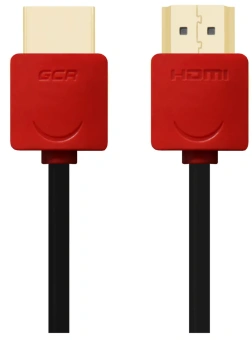 Кабель HDMI 2.0м Greenconnect Premium GCR-HM550-2.0m экран красн. коннекторы