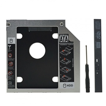 Шасси для 2.5" SATA (UHD-2SC12) HDD для установки в SATA отсек оптического привода ноутбука