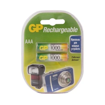 Аккумулятор GP 1000AAAHC-BL2 AAA (2 шт.уп) 1.2v