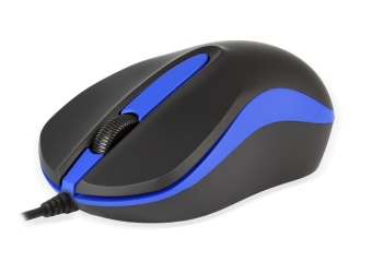 Мышь Smartbuy 329, 1200dpi black-blue USB SBM-329-KB