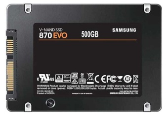 Винчестер SSD 2.5" 500GB SAMSUNG 870 EVO MZ-77E500BW 